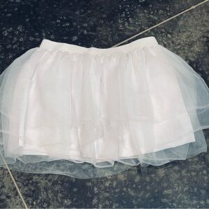 Kids White Skirt